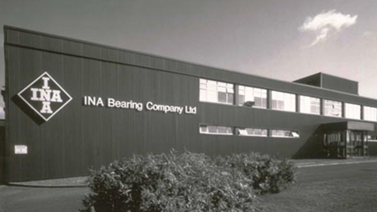 Company changes name to INA Bearing Company Ltd to reflect expanded range of bearings. At this time we handle all INA products, plus Elges joint bearings, FLT ball bearings and Baltzer special needle bearings from Germany