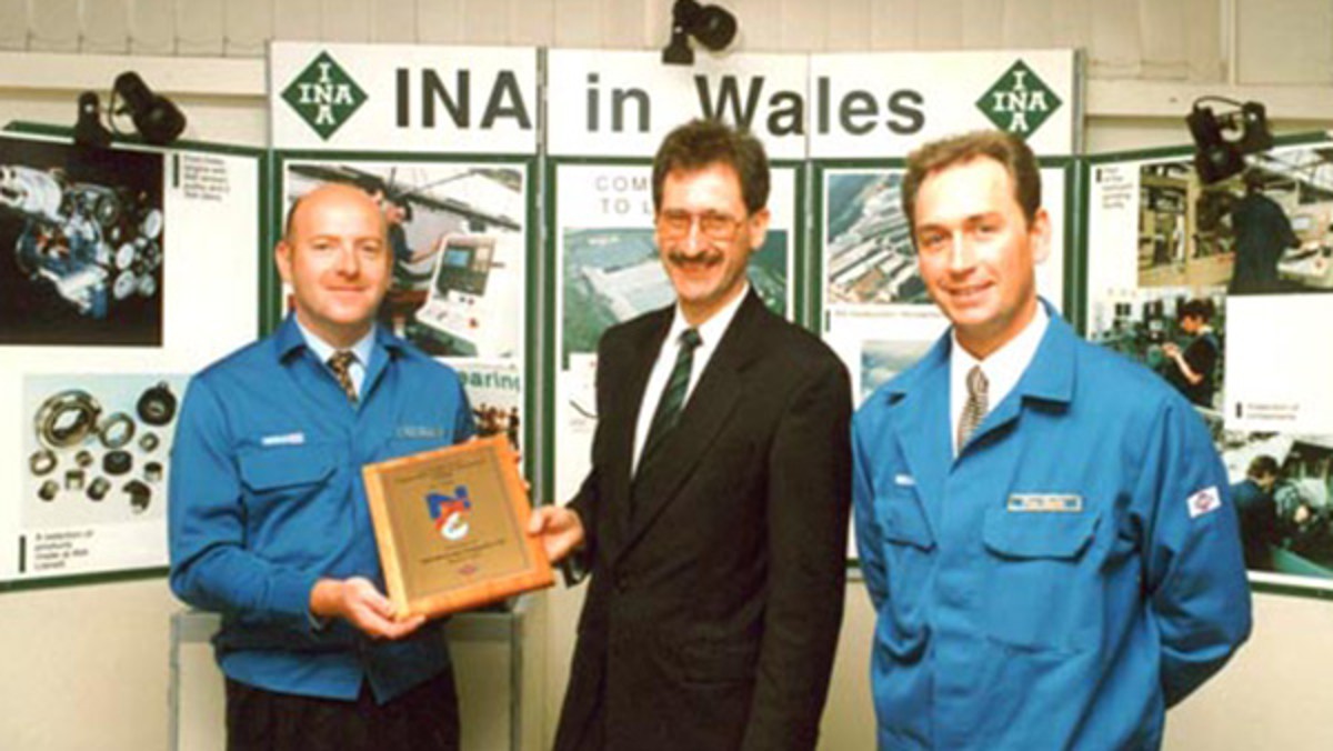 INA UK win Nissan Supplier Award and Black and Decker Silver Supplier of Excellence Award.