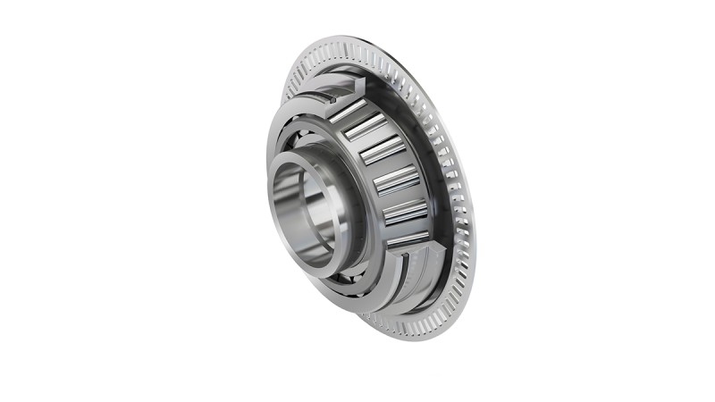 Tapered roller bearing with pulse ring