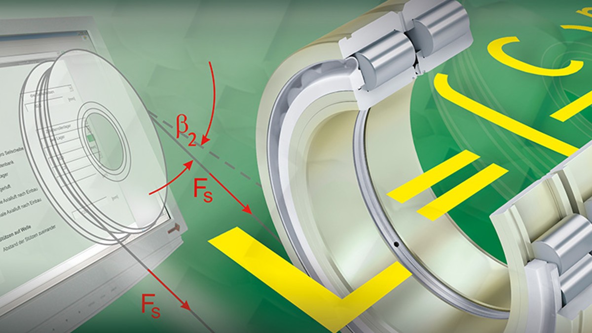 Free of charge calculation module for the reliable calculation of rope sheave bearing supports